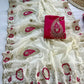 Sequin Paisley Georgette Saree