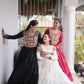 Kutchi Mirror Tiered Gown