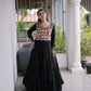 Kutchi Mirror Tiered Gown