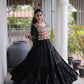 Kutchi Mirror Tiered Gown