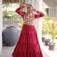 Kutchi Mirror Tiered Gown