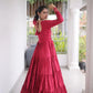 Kutchi Mirror Tiered Gown