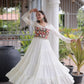 Kutchi Mirror Tiered Gown