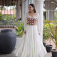 Kutchi Mirror Tiered Gown