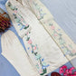 Champagne Floral Kaftan Set