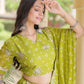Bandhej Zari Gota Lehenga