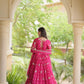Bandhej Zari Gota Lehenga