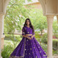 Bandhej Zari Gota Lehenga