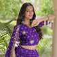 Bandhej Zari Gota Lehenga