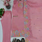 Floral Sequin Chiffon Suit Set