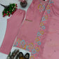Floral Sequin Chiffon Suit Set