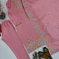 Floral Sequin Chiffon Suit Set