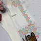 Floral Sequin Chiffon Suit Set