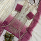 Ombre Sequin Scalloped Suit