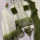 Ombre Sequin Scalloped Suit