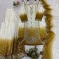 Ombre Sequin Scalloped Suit