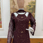Mahogany Vine Embroidered Suit