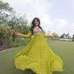Bandhani Kutchi Patchwork Gown