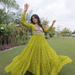 Bandhani Kutchi Patchwork Gown