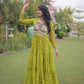 Bandhani Kutchi Patchwork Gown