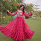 Bandhani Kutchi Patchwork Gown