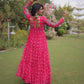 Bandhani Kutchi Patchwork Gown