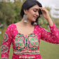 Bandhani Kutchi Patchwork Gown