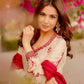 Ivory Threadwork Harem Suit Set