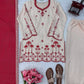 Ivory Threadwork Harem Suit Set