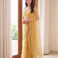 Sequin Vine Embroidered Net Saree