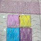 Sequin Vine Embroidered Net Saree