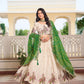 Embroidered Tissue Silk Festival Lehenga Choli