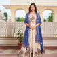 Embroidered Tissue Silk Festival Lehenga Choli