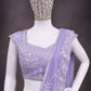 Sequin Embroidered Drape Lehenga
