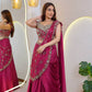 Sequin Embroidered Drape Lehenga