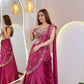 Sequin Embroidered Drape Lehenga