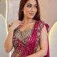 Sequin Embroidered Drape Lehenga