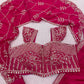Sequin Embroidered Drape Lehenga