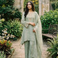 Sage Cording Stone Sharara Set