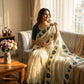 Floral Applique Sequin Saree