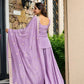 Lilac Sequin Zari Sharara Set