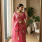 Beaded Floral Butta Saree