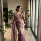 Beaded Floral Butta Saree
