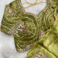 Beaded Floral Butta Saree