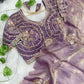 Beaded Floral Butta Saree