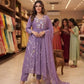 Floral Vine Chanderi Suit
