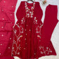 Floral Vine Chanderi Suit