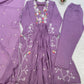 Floral Vine Chanderi Suit