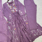 Floral Vine Chanderi Suit