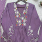 Floral Vine Chanderi Suit